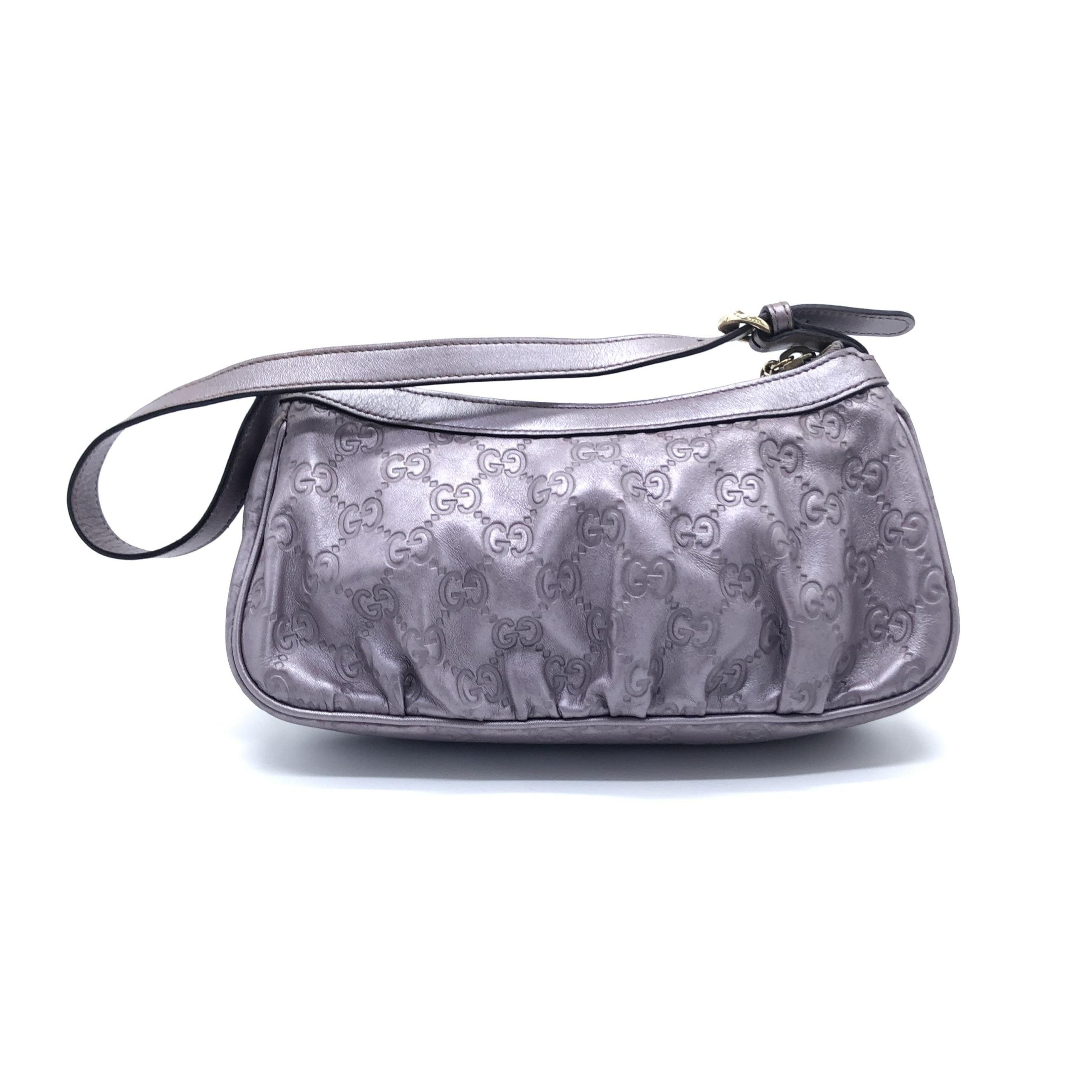 Metallic Guccissima Lovely Shoulder Bag